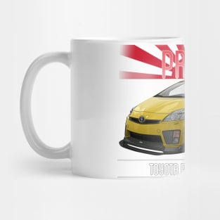 Toyota Prius 2JZ Yellow Mug